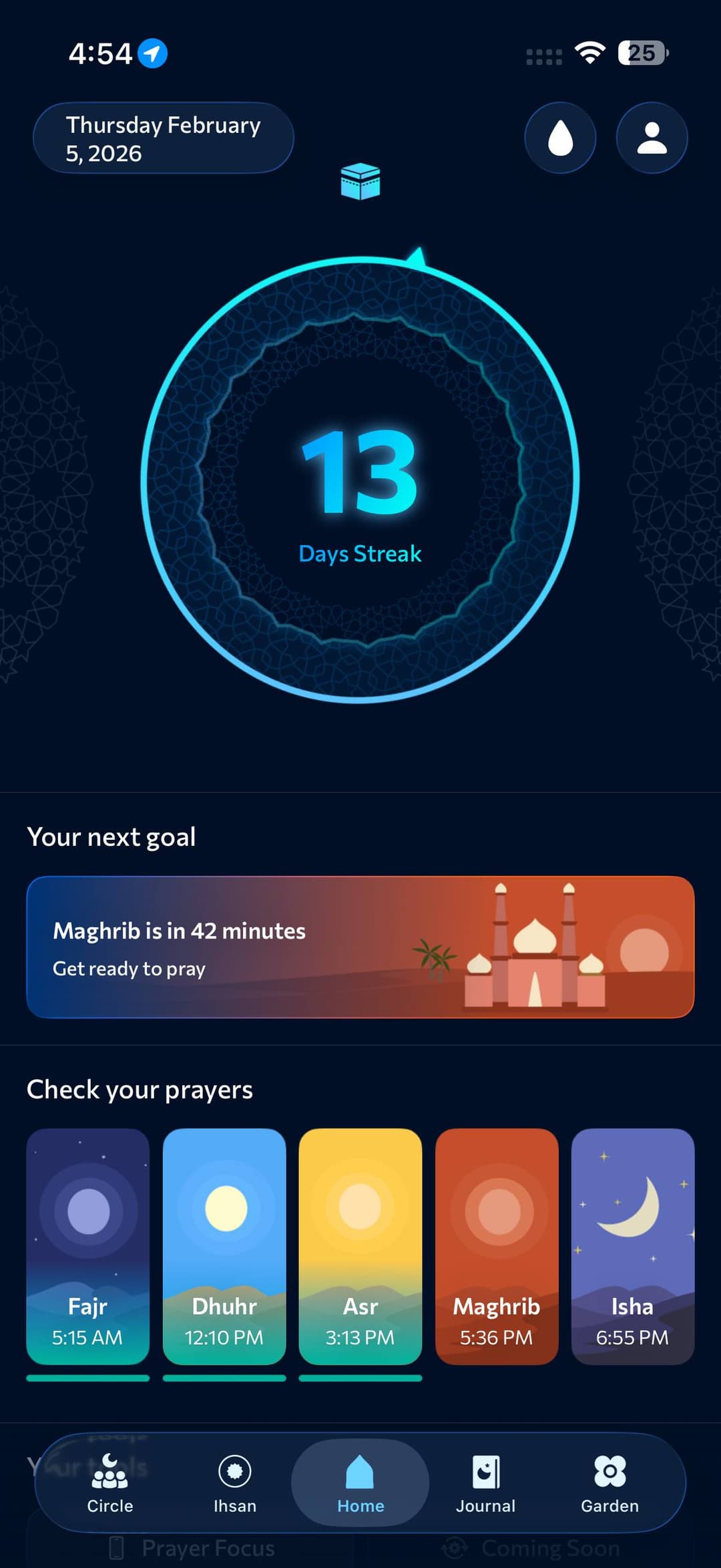 Just Pray prayer tracking